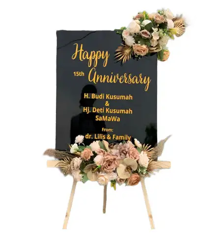 Papan Bunga Akrilik Suka Mulia